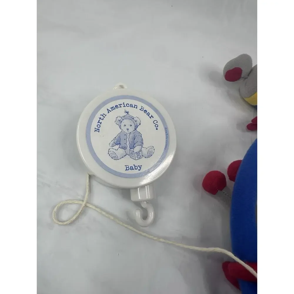 North American Bear Co Baby Bot Musical Mobile “Children’s Marching Song” Crib